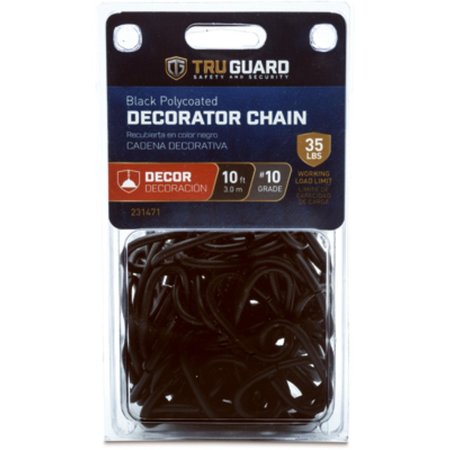 APEX TOOL GROUP Tg #10X1'Blk Deco Chain 5979610TGN